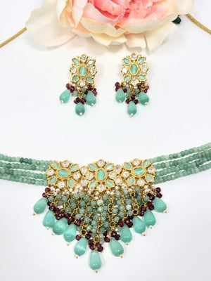 Mint Green Choker Set image 1