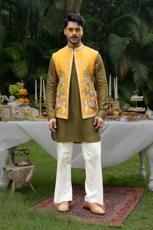 Pitunia Nehru Kurta Set image 4