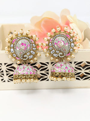 Keri Earrings - Mint Green image