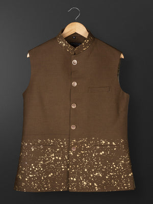 Splash Of Gold Bundi Jacket - XL image