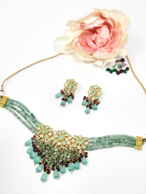 Mint Green Choker Set image 0