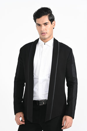 Open Blazer With Pintuck Detailing image 5