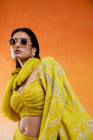 Long Jacket Sharara Set image 3