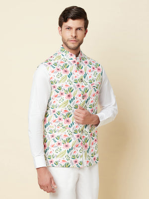 Digital Print Bundi Jacket image 4