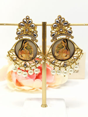 Malika Art Earrings image 2