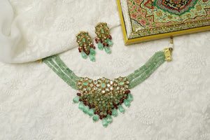 Mint Green Choker Set image 3