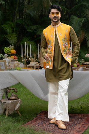 Pitunia Nehru Kurta Set image 1