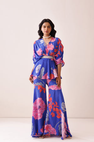 Blue Magnolia Co-Ord Set - M image