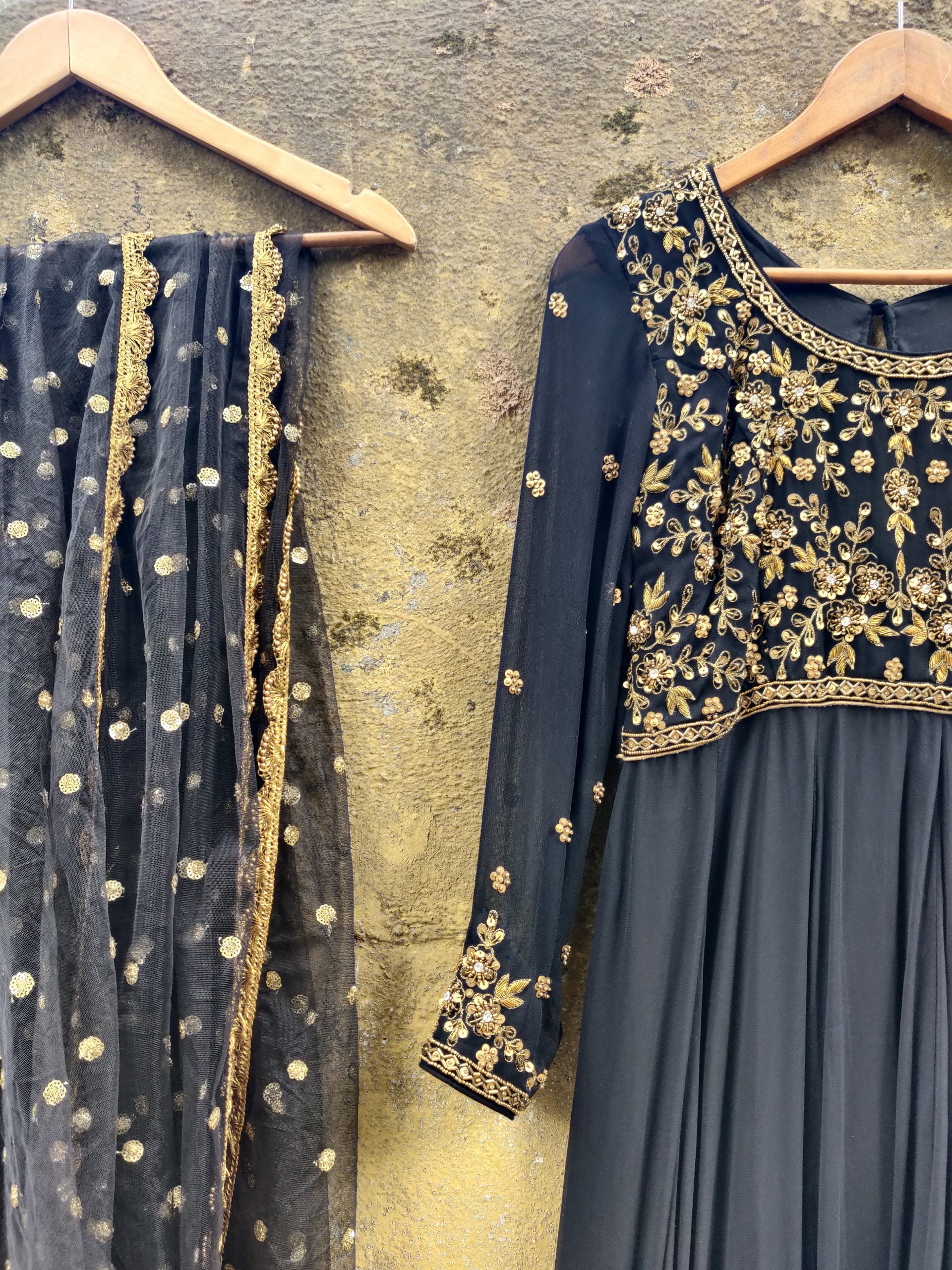 Black Anarkali image 1