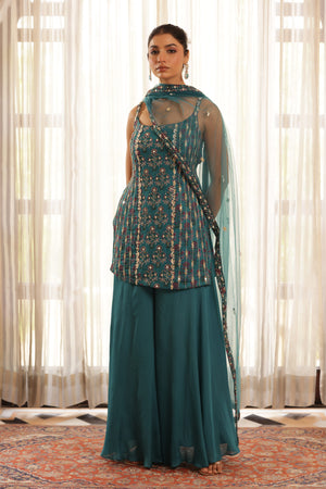 Floral Printed Straight Kurta image 2