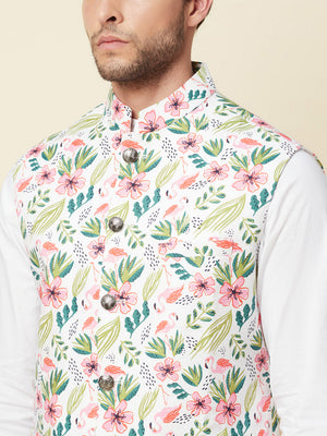 Digital Print Bundi Jacket image 1