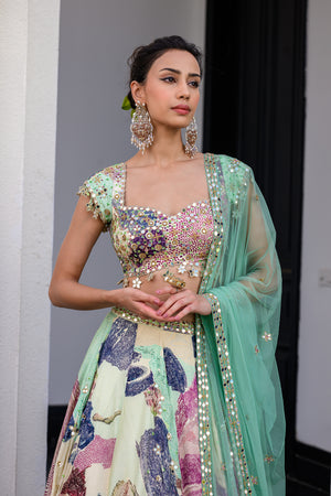 Eden Lehenga Set image 7