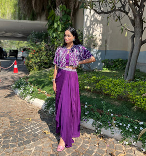 Purple Cape Set - XL image