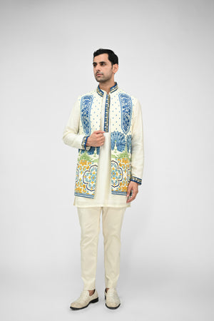 Royal Peacock Half Jacket Full Set - L image