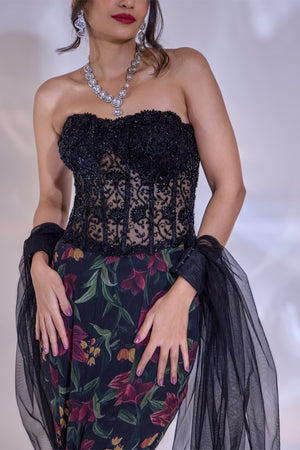 Selena Mermaid Trail Skirt Set image 3