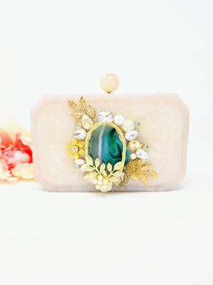 Agate Queen Marble Clutch image 1