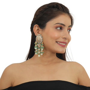 22KT Gold Plated Festive Necklace Set image 2
