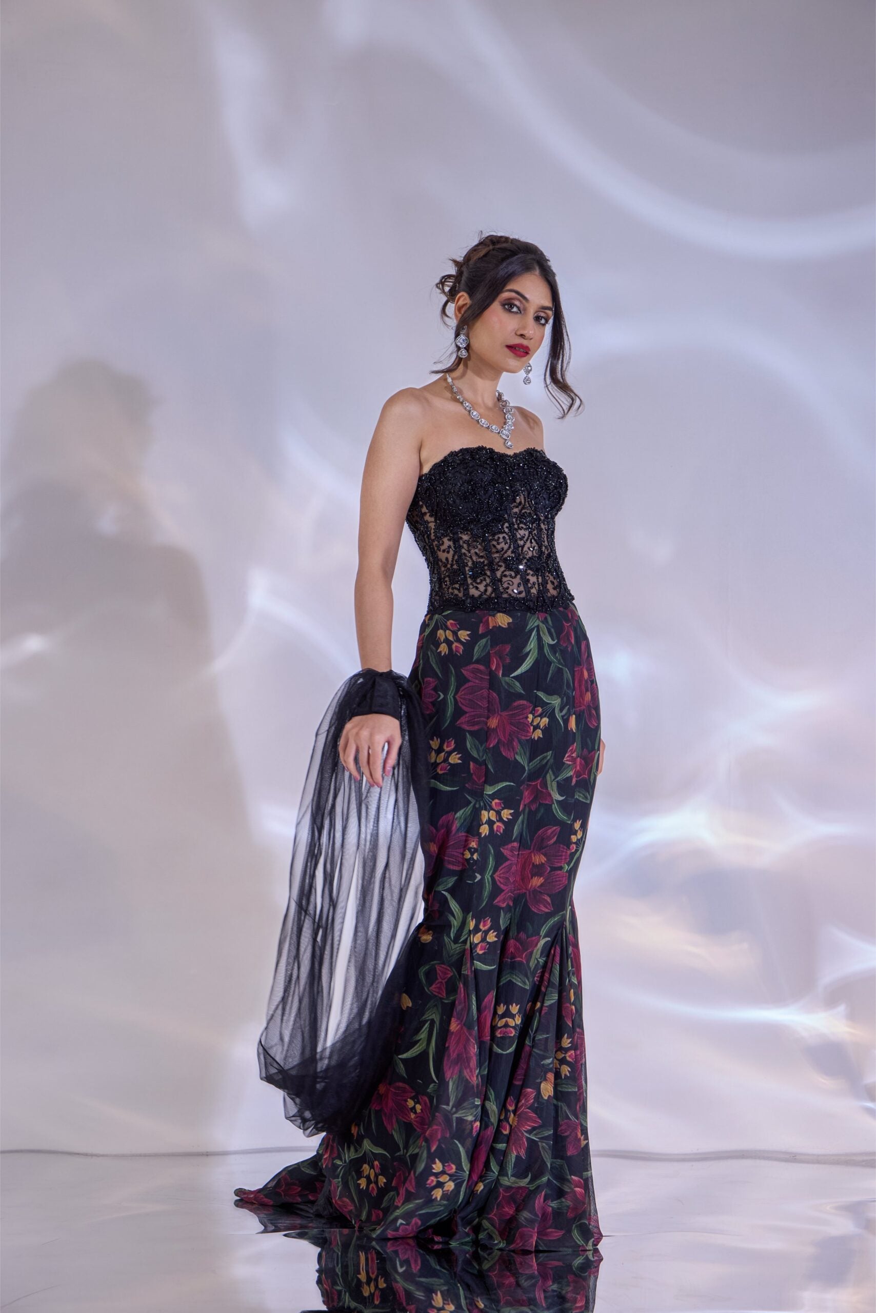 Selena Mermaid Trail Skirt Set image 1