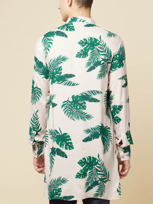 Tropical Green Kurta image 1