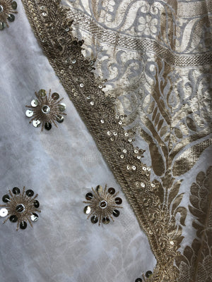Ivory Lehenga Set image 1