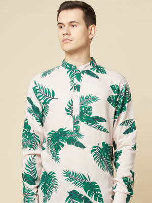 Tropical Green Kurta image 4