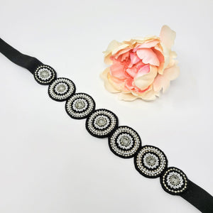 Black Bead Work Belt image 2