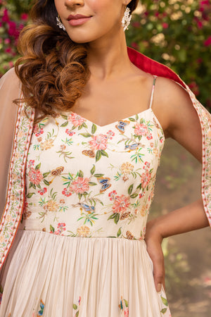 Classic Embroidered Anarkali Set image 6