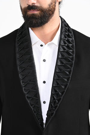 Bow lapel Tuxedo Set image 11