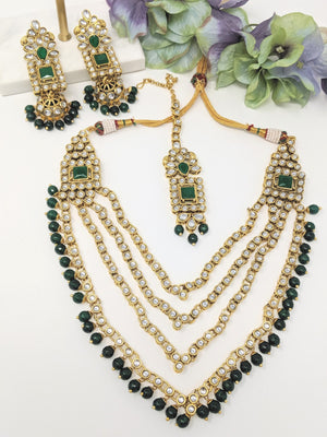 Triple Layered Necklace Set image 1