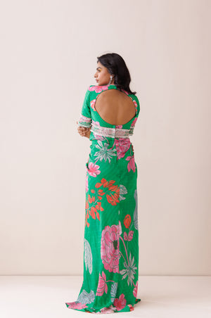 Verde Bold Shoulder Dress image 1