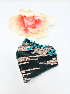 Sequins Velvet Face Mask image 6