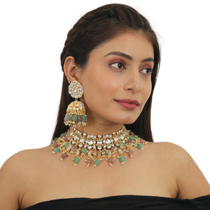 22KT Gold Plated Necklace Set image 3