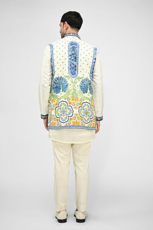 Royal Peacock Half Jacket Full Set image 4