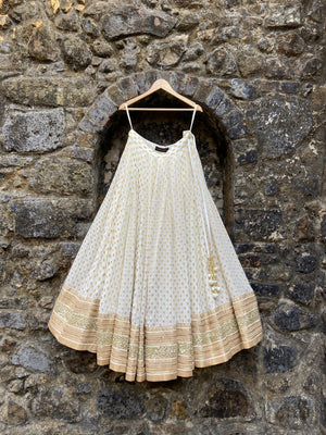 Ivory Sharmily Lehenga Set image 4