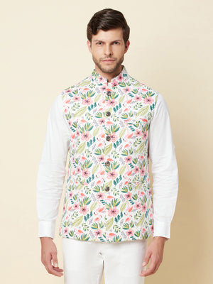 Digital Print Bundi Jacket image 5