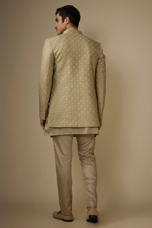 Champagne Gold Indo Western Set (Copy) image 2