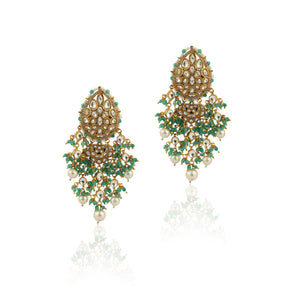 22KT Gold Plated Festive Necklace Set image 4