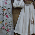 Ivory Lehenga with Hand Painted Dupatta image 0