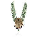 Sea Green And Purple Pendent Necklace image 0