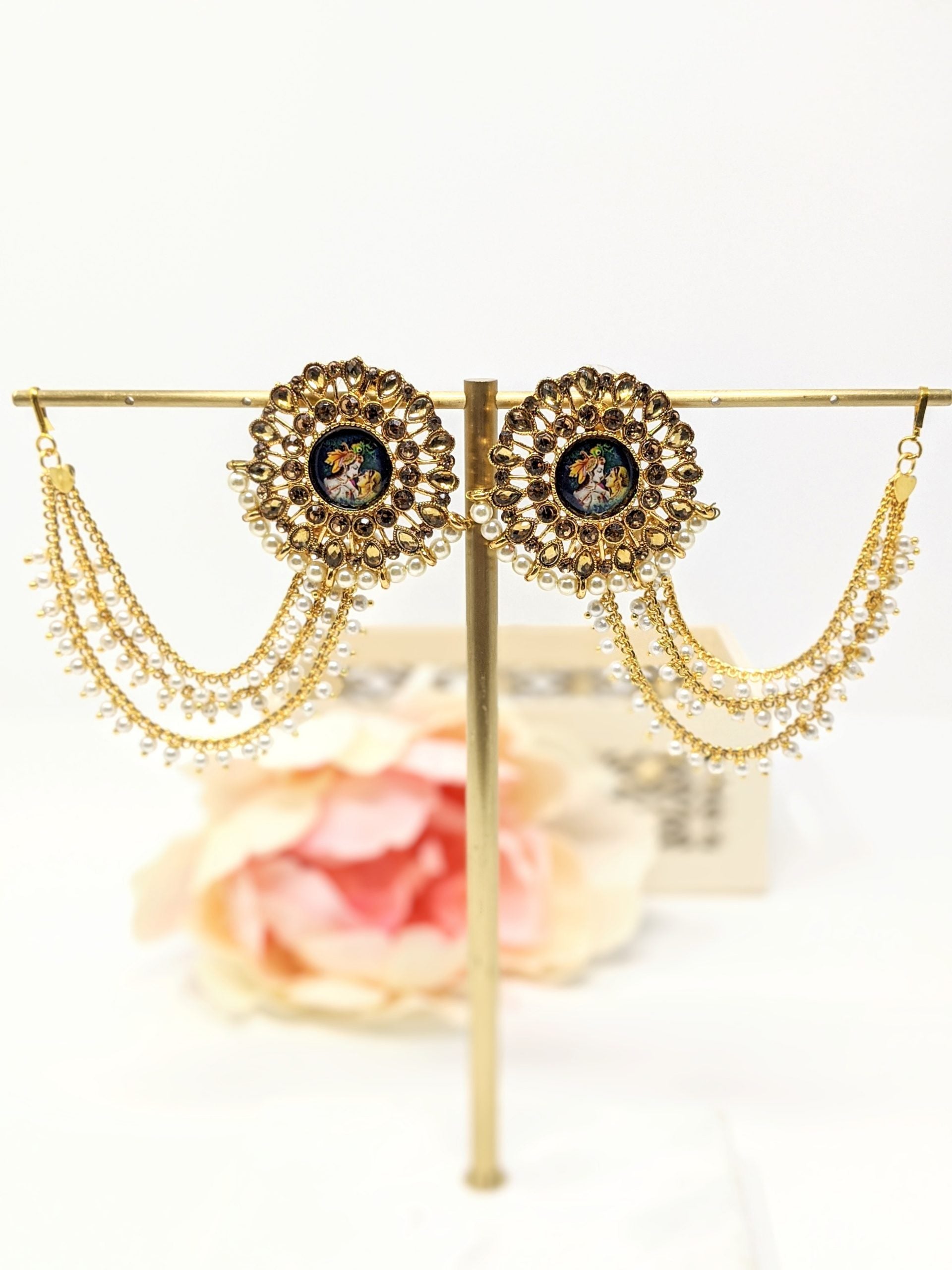 Radha Art Earrings image 3
