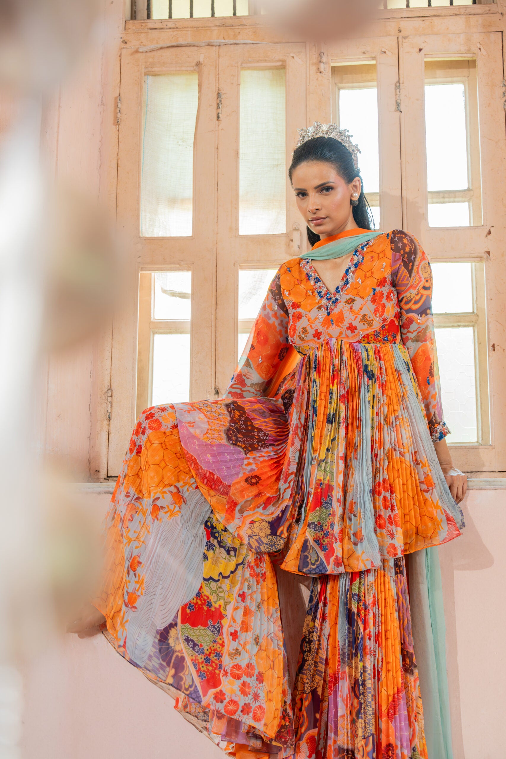 Eclectic Sharara Set image 2