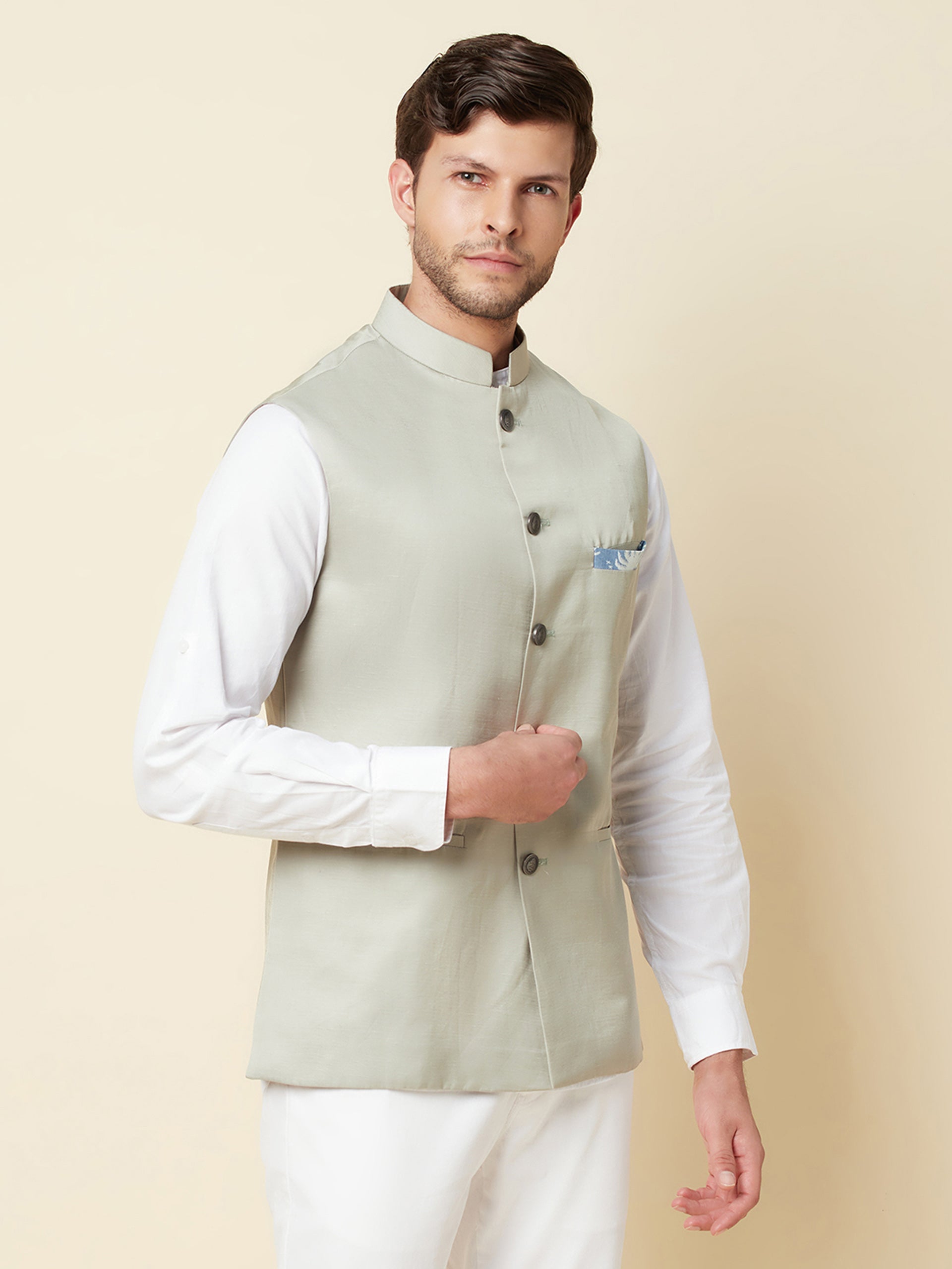 Green Bundi Jacket image 5