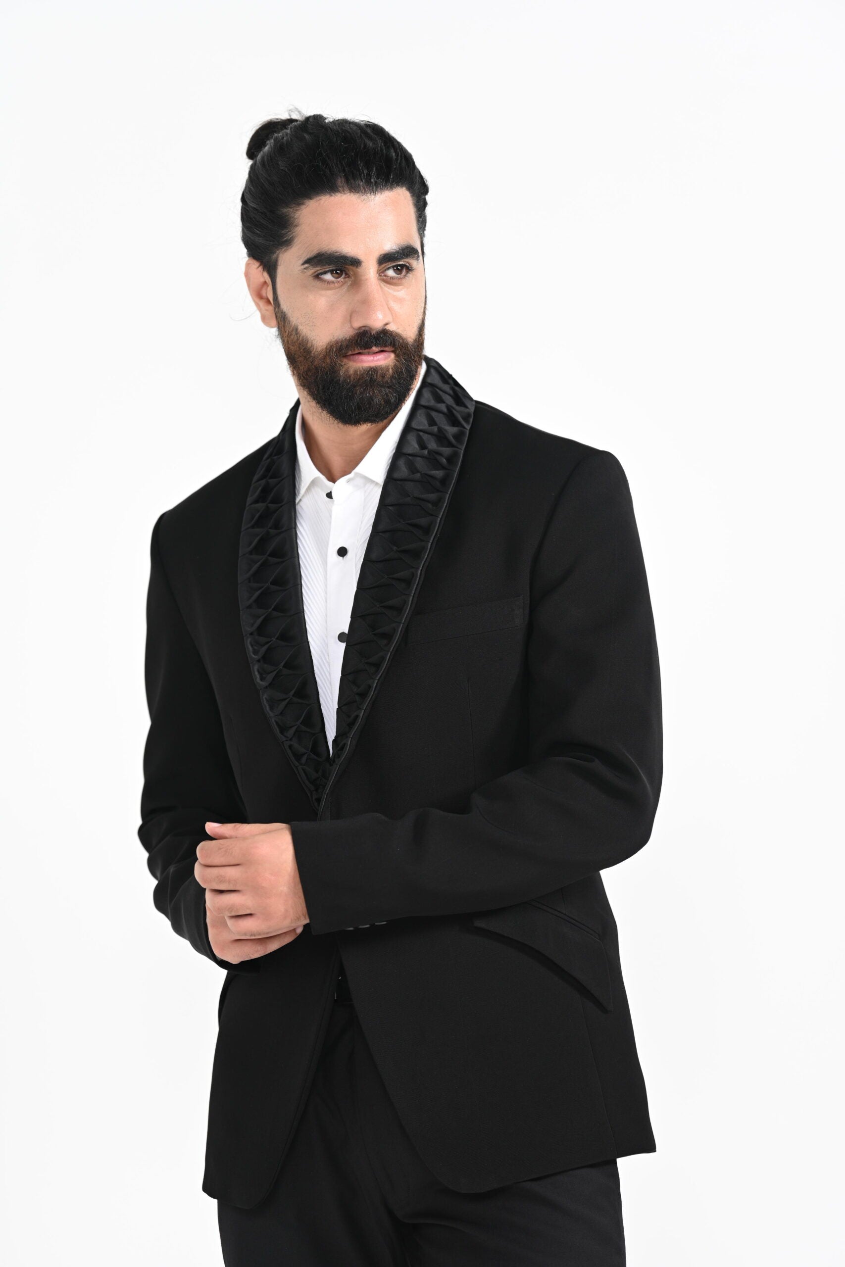 Bow lapel Tuxedo Set image 3