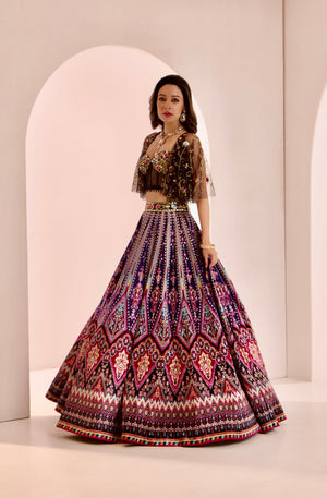 Sanjh Lehenga Set image 0
