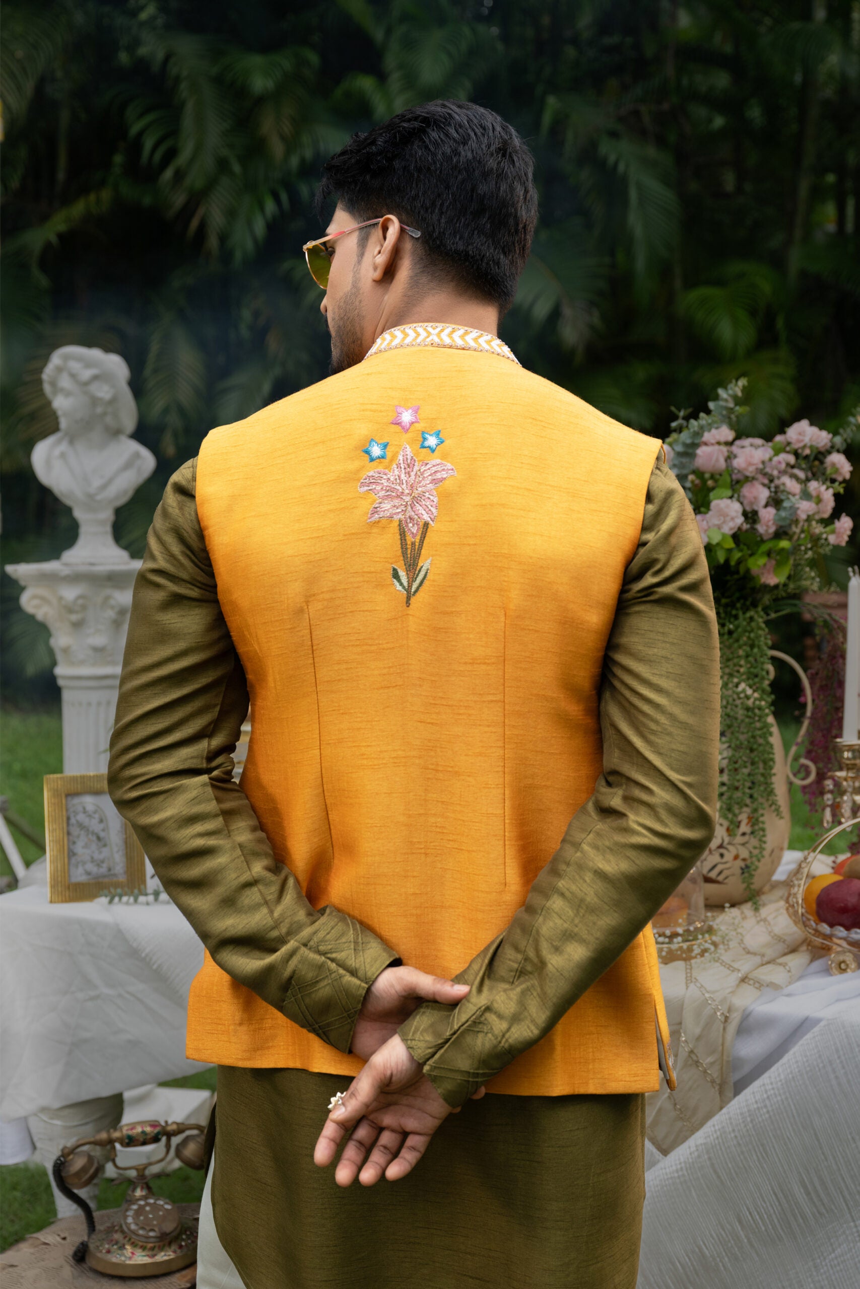 Pitunia Nehru Kurta Set image 3