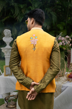 Pitunia Nehru Kurta Set image 3