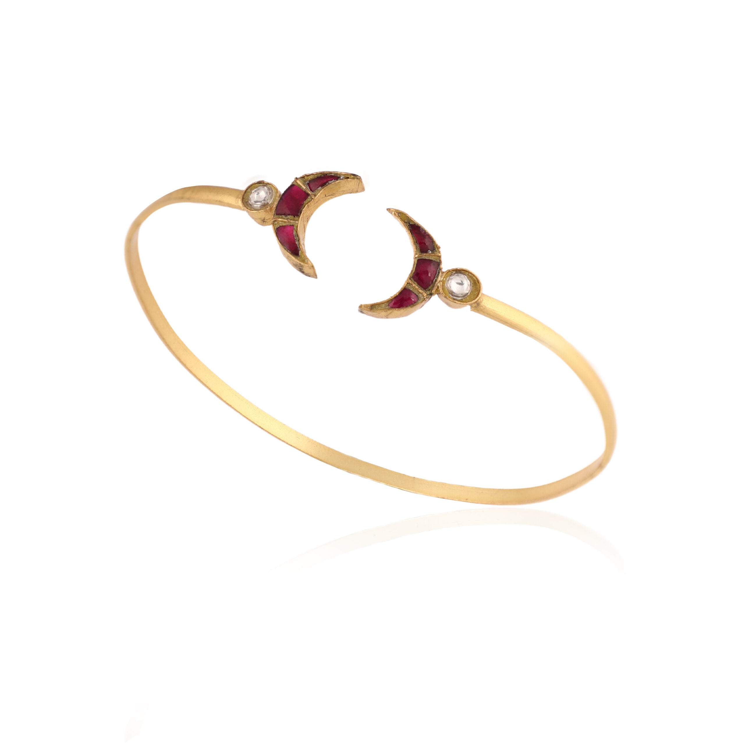 Elegant Gold Plated Kada image 1