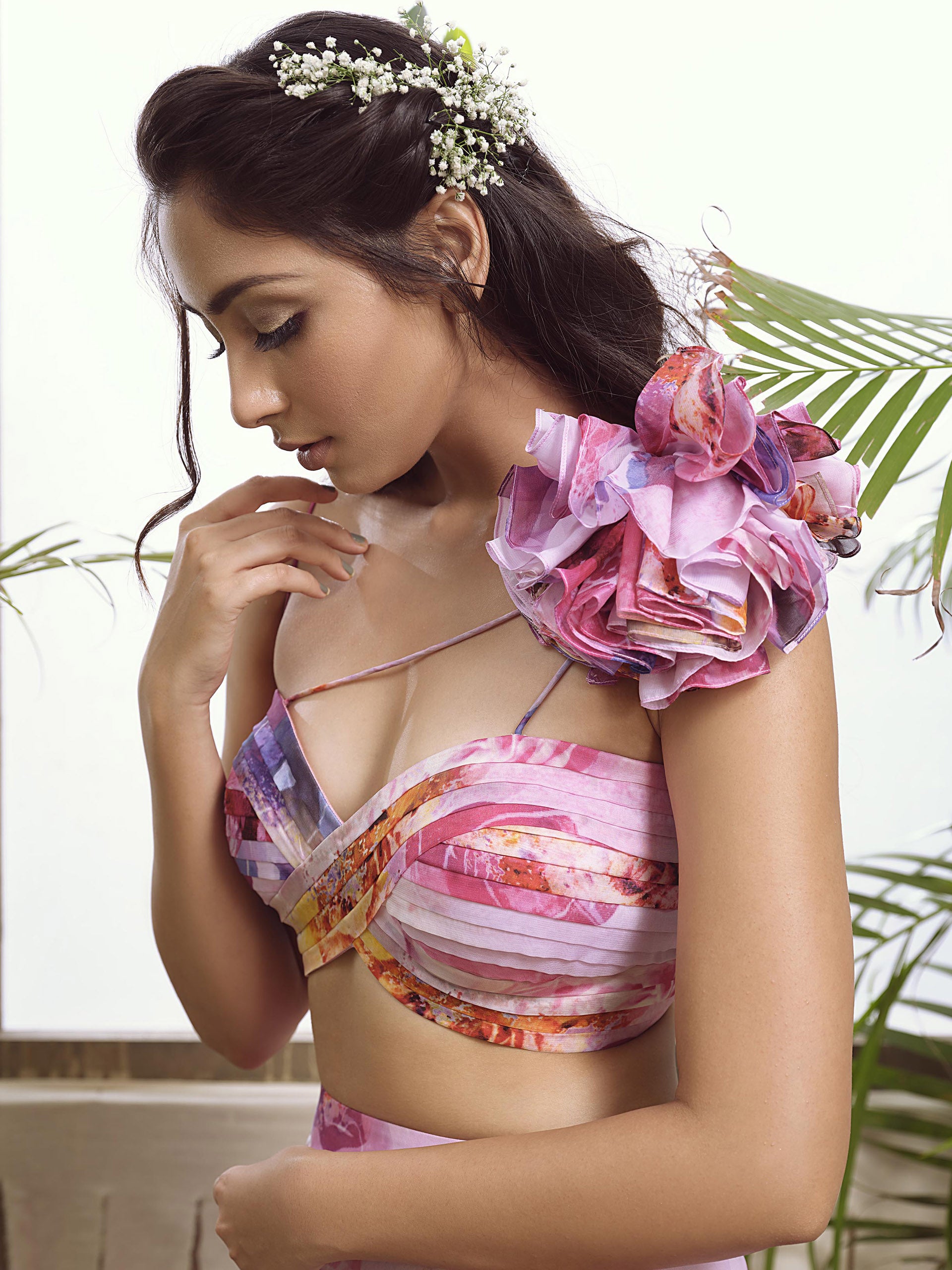 Pink Floral Co-Ord Set image 2