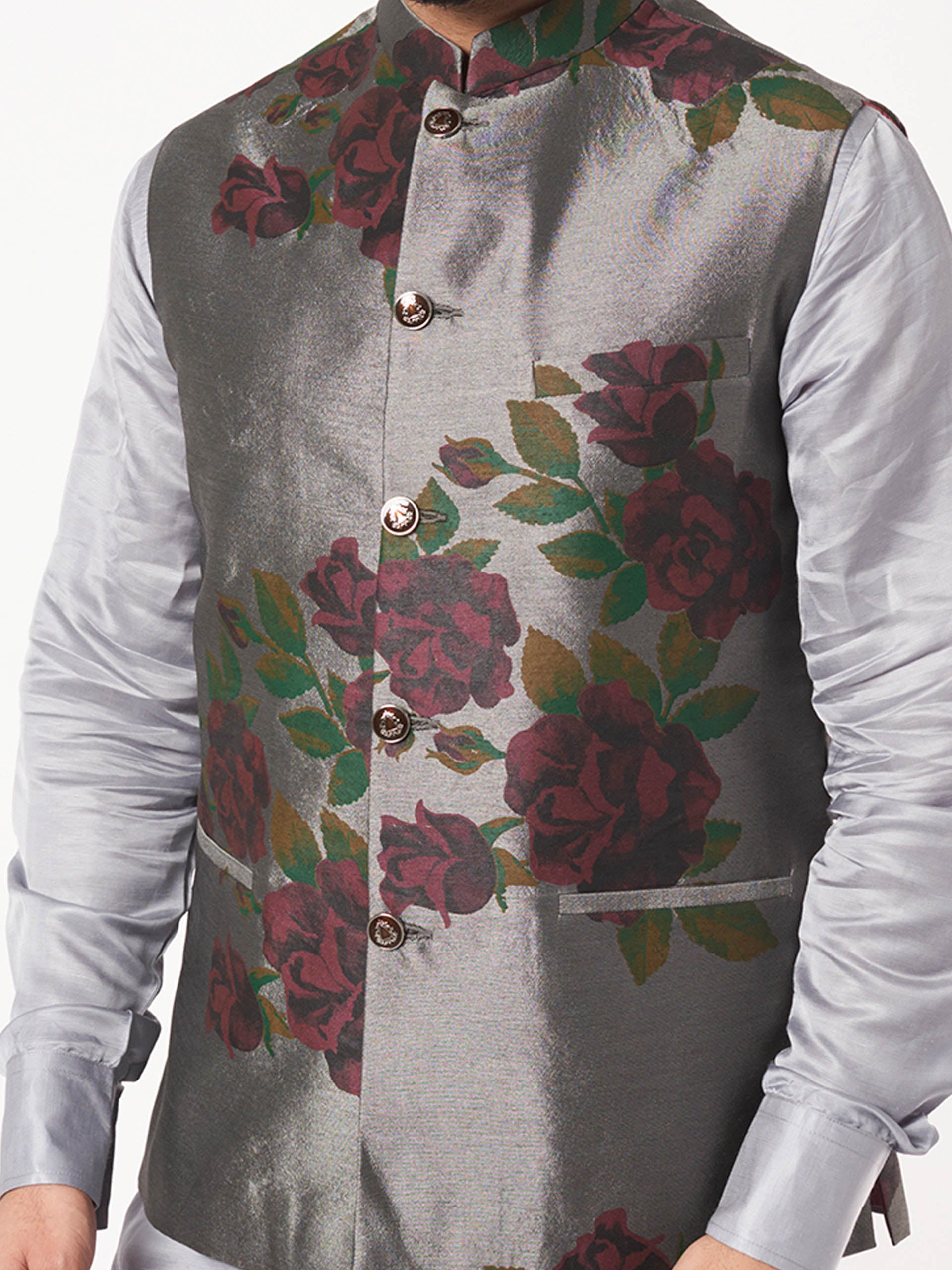 Rose Cotton Bundi Jacket image 1