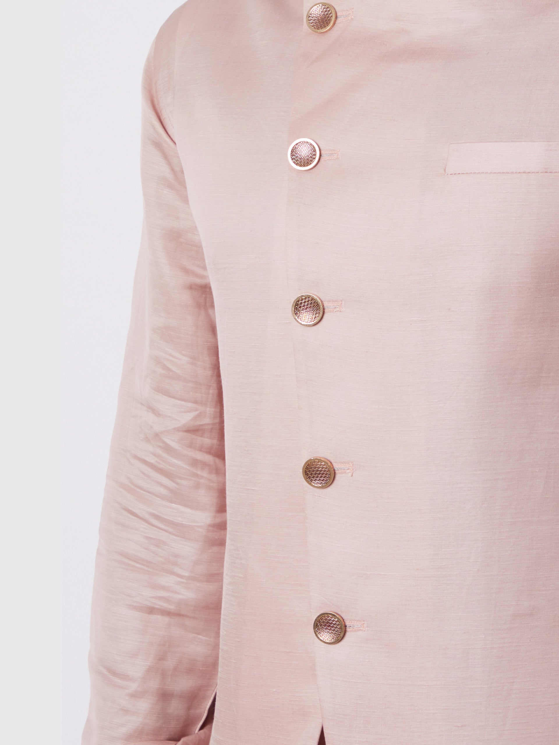 Blush Pink Bundi Jacket Set image 1
